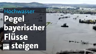 Hochwasser: Pegel bayerischer Flüsse steigen | BR24 screenshot 3