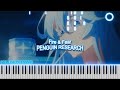 Wistoria Wand And Sword OP Fire And Fear PENGUIN RESEARCH Piano Free Sheet Music 