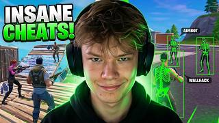 I Tried Fortnite Cheats For The First Time! (Insane)