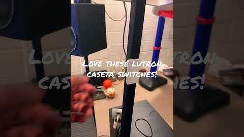 Lutron Caseta lights are my fave