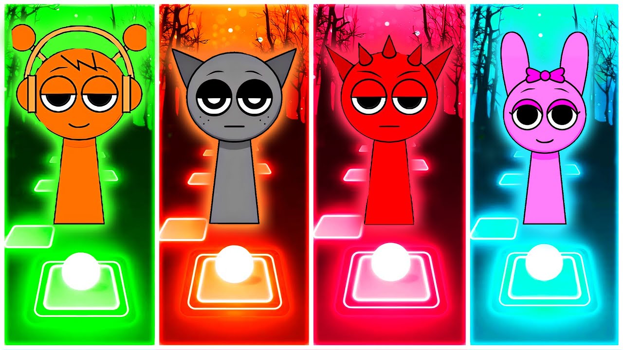 Incredibox Sprunki - Zoonomaly | Tiles Hop EDM Rush!