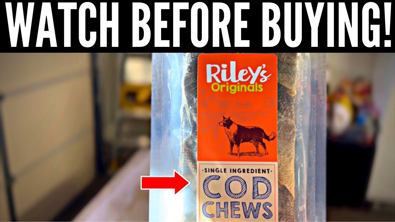 Pet Riley Cod Riley's Cod Skins for Dogs (Complete Review) - YouTube