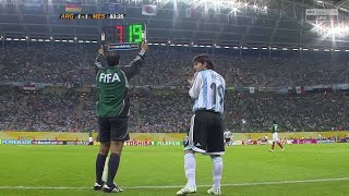 ARG 10. Lionel Messi vs Mexico - World Cup 2006 (Round of 16)