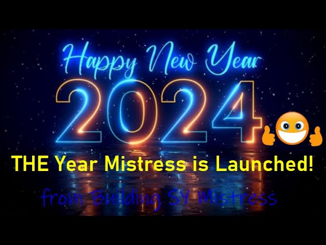 HNY 2024 🎉🍾 from Building SY Mistress!