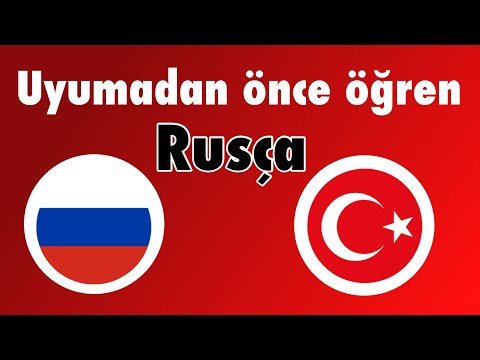 Uyumadan önce öğren - Rusça (ana dil konuşuru)  - Müziksiz