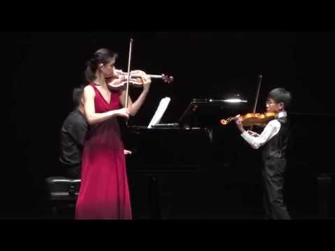 Min Lee and Samuel Tan - Navarra by Sarasate, Violin Duet