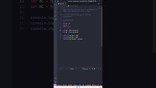 Практика по JavaScript для новичков, Задача 45 #shorts