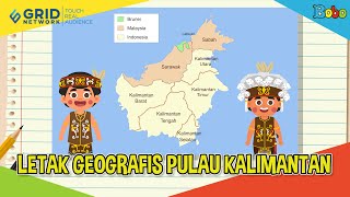 Kunci Jawaban Kelas 5 SD Tema 1 -  Bagaimana Letak Geografis Pulau Kalimantan di Peta