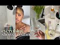 MY *realistic* EVERYTHING SHOWER ROUTINE🌷🫧  Haircare, Bodycare, Hygiene Essentials, etc.