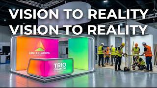 Transforming Visions into Reality: Stunning Exhibition Booth Designs by TRIO Creations #dubaievents