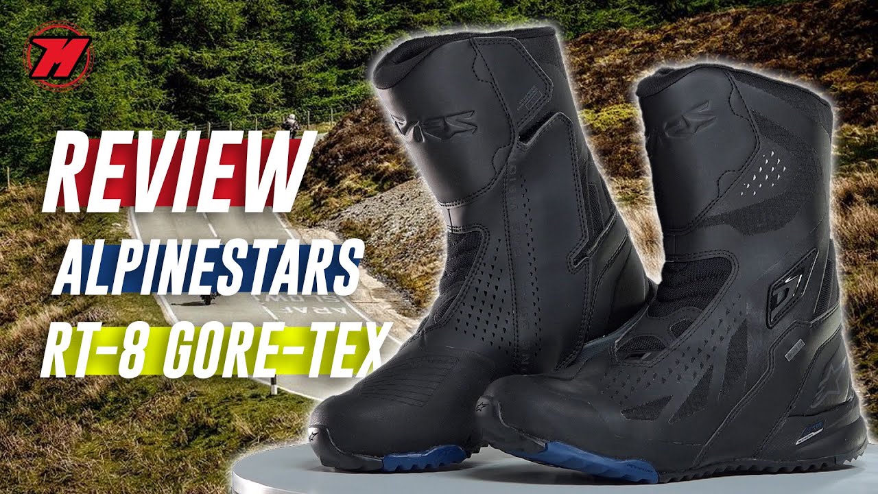 Review BOTAS ALPINESTARS RT-8 Gore-Tex, perfectas para moto touring ⛰️🌧️ -