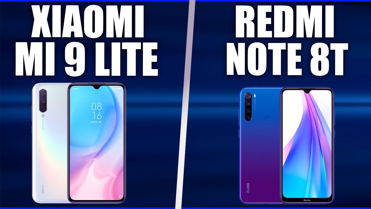 Xiaomi Redmi Note 8t Vs Mi 9 Lite
