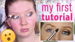 Recreating My First Makeup Tutorial 6 Years Later!