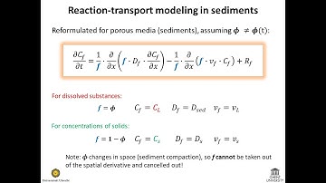 06c - Reaction-transport modeling in porous media (17:09)