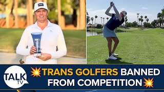 “Victory” | Golf Tournament BANS Trans Players Competing with Females