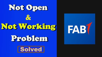 ✅Fix Android FAB Mobile App Not Working and Not Open Problem ✅