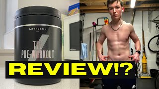 MYPROTEIN THE PRE WORKOUT (LEMON SHERBET) REVIEW!!!