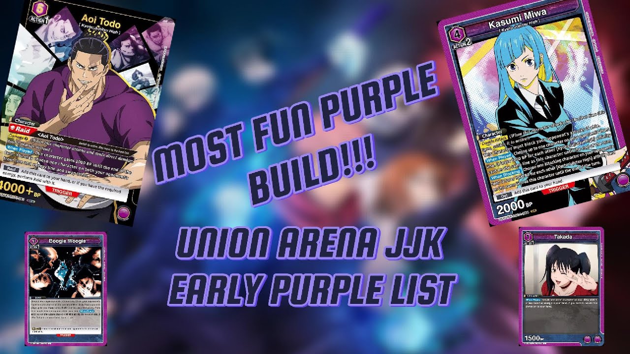 My Favorite Deck!! Boogie Woogie Purple JJK