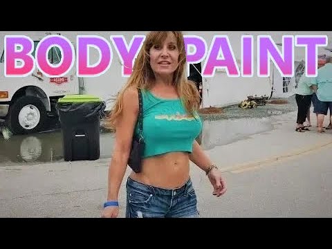 Banshee moon body paint