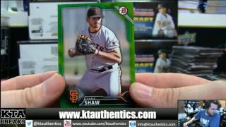 KTAuthentics - 2016 Bowman Draft Picks 8 jumbo box case break - Pick Your Team #3