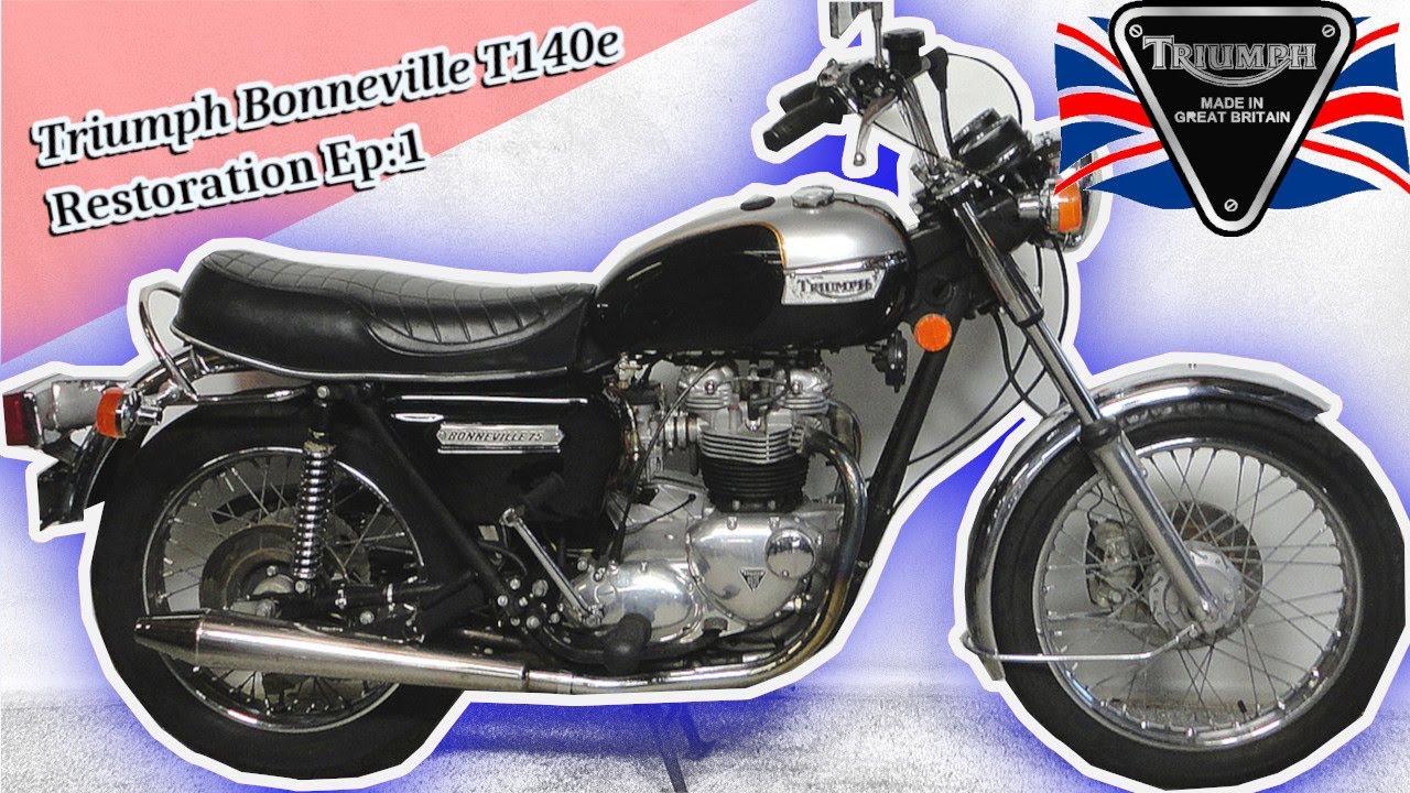 Triumph Bonneville Restoration Ep:1 The Beginning Of  Disassembly