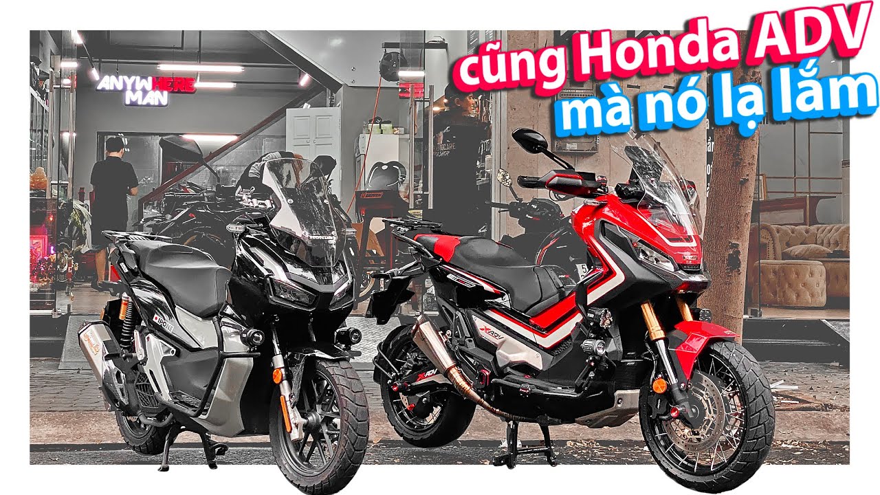 Cũng là Honda ADV mà con này nó lạ lắm có tận 2 bộ nồi 750cc | Honda X-ADV độ pô