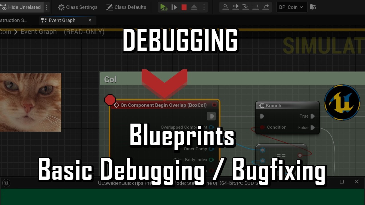 UE5 Tips & Tricks - Basic Blueprints Debugging / Bugfixing - YouTube