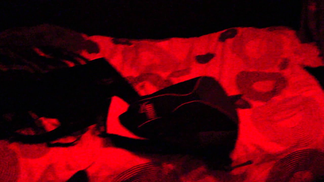 red light in bedroom