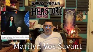 Marilyn Vos Savant Highest IQ Guinness World Records Badass Woman in Herstory w Chris Chaos