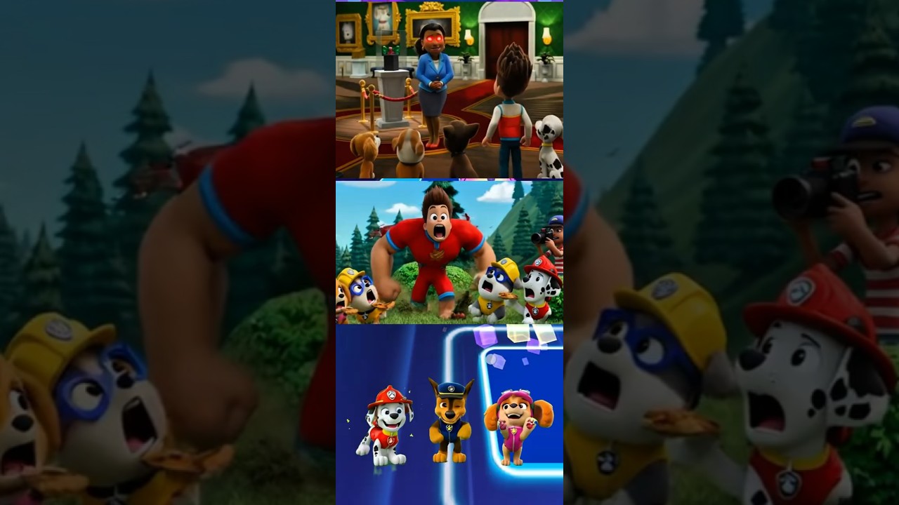 Marshall VS Ryder 😨 Paw Patrol | Dance Tiles Challenge 🎵 