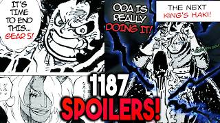 LUFFY DOMINATES IMU!! SANJI'S CONQ CONFIRMED! | ONE PIECE CHAPTER 1187 SPOILERS / HINTS (OP 1187)