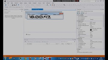 How To Make A Digital Clock In Visual Basic 2012 [Easy] [HD]