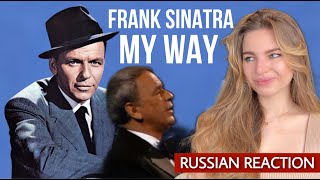 Frank Sinatra - My Way Live At Madison Square Garden REACTION by Russian