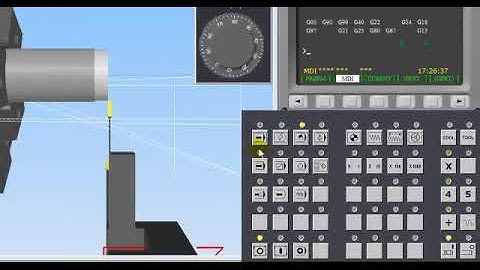 Simulador SSCNC, Controlador FANUC OiT (Compensación de herramientas)