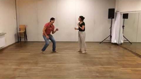 Class 02 and 03 - Level B Lindy Hop - 6 and 8 count circles (closed and open position)