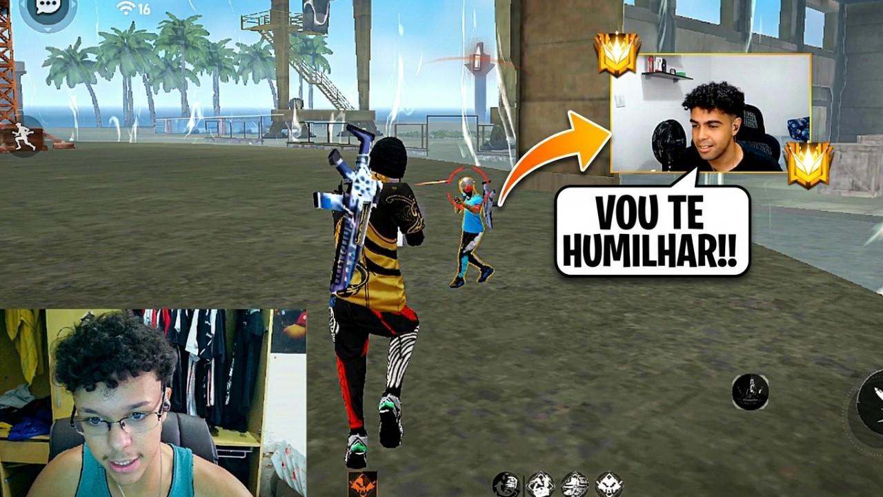 X1 APOSTADO CONTRA UM STREMER DESAFIANTE! (Fui humilhado?)