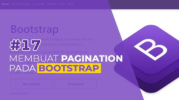 Tutorial Bootstrap #17 Membuat Tampilan Pagination dengan Bootstrap