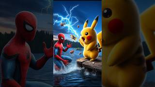 Venom or captain america ke pichhe lagi bahot badi machali ab kya karenge dono #spiderman #shorts