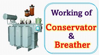 Use Of Conservator And Breather In Transformer Conservator Working Breather Working Hindi