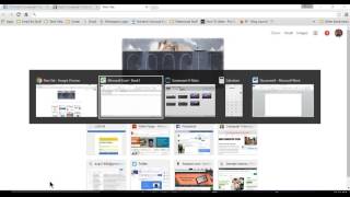 How to switch quickly between running programs