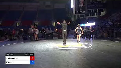 100 Lbs 3rd Place - Juliana Alejandro, Nevada Vs C...