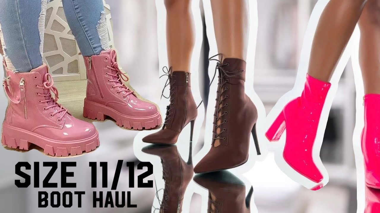 Winter Boot Haul | Women's Size 11/12 | Akira, Rainbow, Cosyland