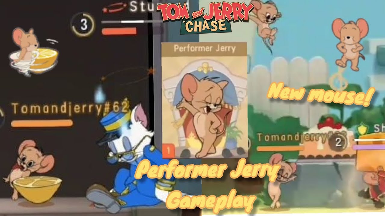 Tom and Jerry chase : Performer Jerry gameplay 🍋 - YouTube