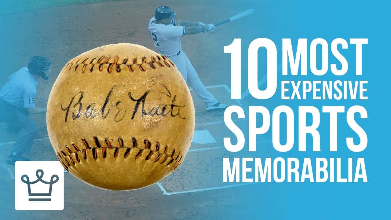 Top 10 Most Expensive Sports Memorabilia In The World 