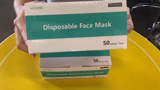 Disposable Medical Face Mask.
