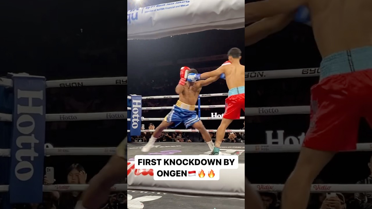 Ongen First knockdown!🥊🔥 