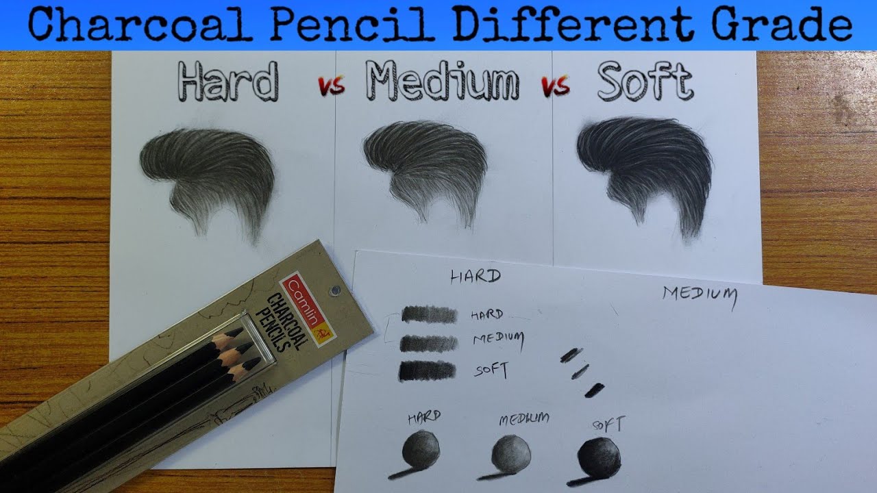 Differences Among Charcoal Types: Soft, Medium and Hard. Which one