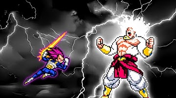 Vegeta DBS V3 OP (all form) (New) VS Limit Break Broly SSJ4 OP in Mugen