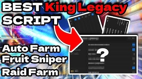 🧲 King Legacy Script NEW! | Mob Auto Farm + Fruit Sniper | Raid Farm | *PASTEBIN 2023*