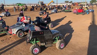 Victorville 2024 Kids power wheel demolition derby